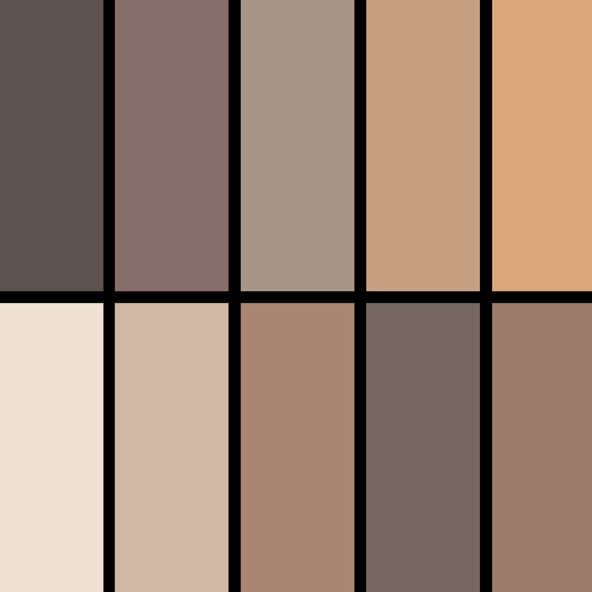 EYELAND VIBES EYESHADOW PALETTE