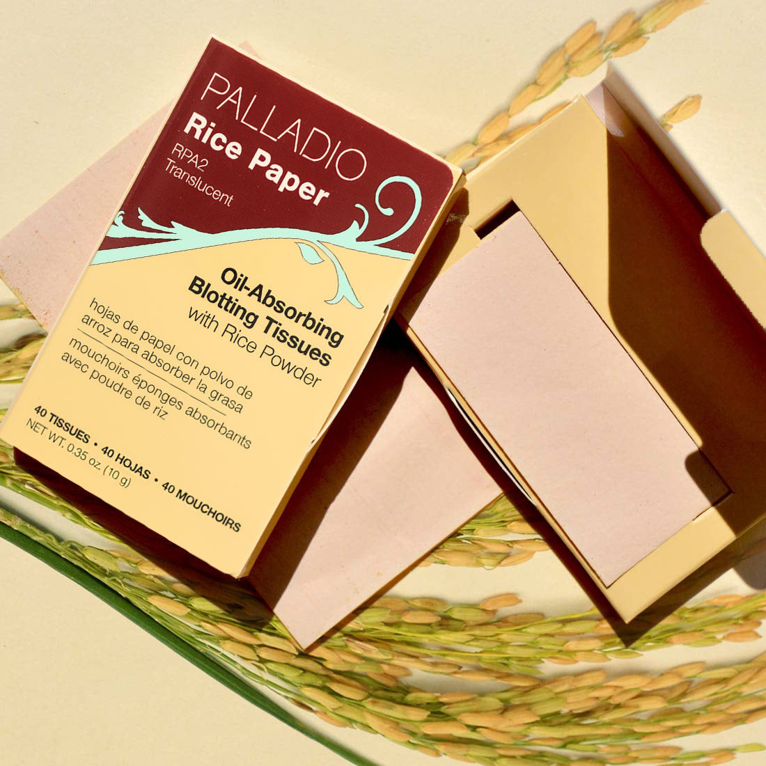 RICE PAPER OIL BLOTTING SHEETS