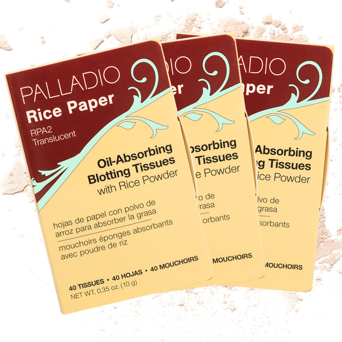 RICE PAPER OIL BLOTTING SHEETS