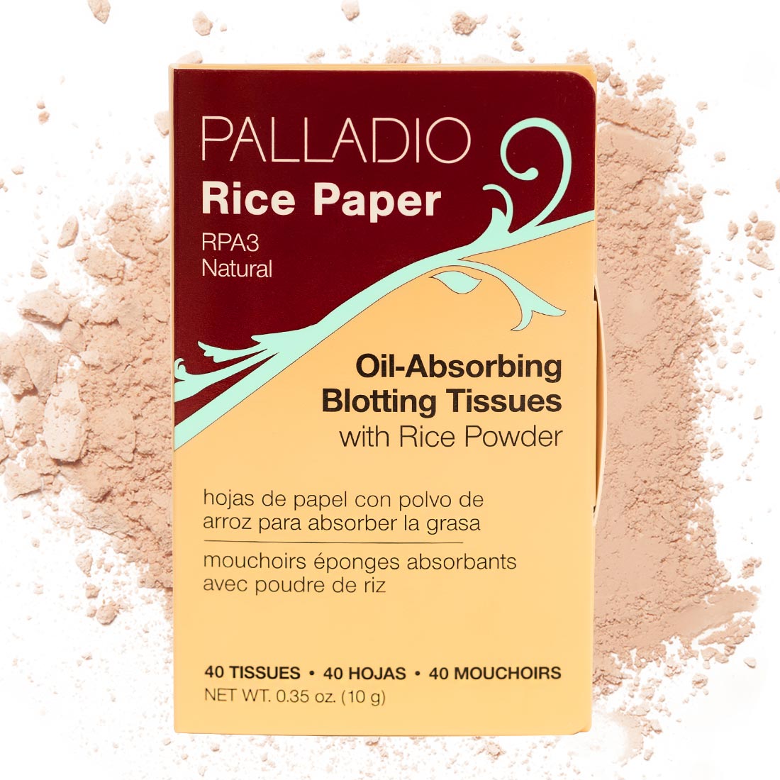 RICE PAPER OIL BLOTTING SHEETS