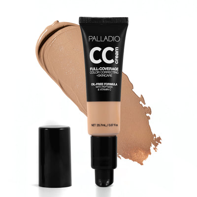 CC Cream | Vegan, Oil-Free, Full Coverage | Palladio Beauty